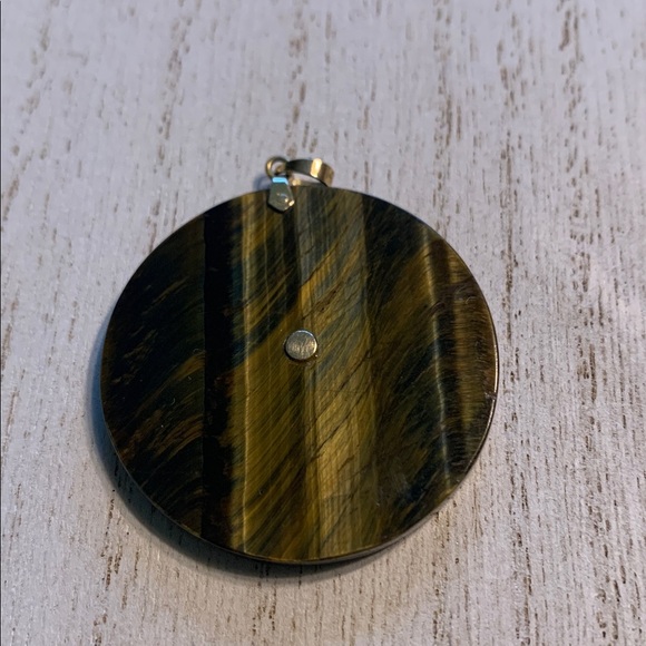 Vintage Tiger Eye Pendant - Picture 3 of 5